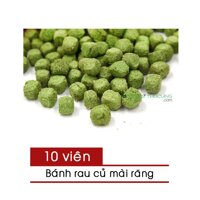 Bánh Rau Củ Mài Răng (10 viên) Cho Hamster Bọ Nhím...- [Nông Trại Thú Cưng]