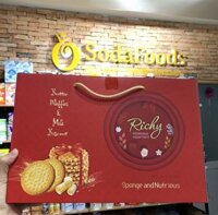 Bánh Richy Butter Waffles & Milk Biscuit 366g