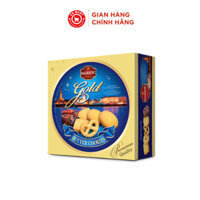 Bánh Richy Cookies Majestic Gold hộp thiếc 454g