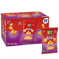 Bánh Ritz Bits Cracker Sandwiches Cheese mỗi gói 42 của Nabisco Mỹ gồm 30 gói trọng lượng 1.26kg  - Mẫu mới