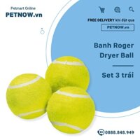 Banh Roger Dryer Ball - Set 3 trái huấn luyện thú cưng