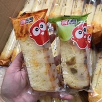 Bánh sandwich nhân nho và ruốc