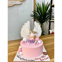 Bánh sinh nhật bé gái công chúa Elsa, công chúa hồng, vương miện, Bạch tuyết, giao hàng luôn, ship nhanh, bánh ngon sẵn