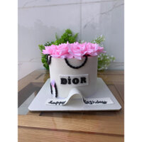 bánh sinh nhật giả bánh kem mô hình chụp ảnh dior