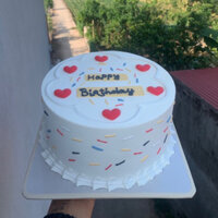 Bánh sinh nhật mô hình bánh sinh nhật giả đạo cụ chụp ảnh