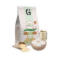 Bánh snack ăn dặm hữu cơ cho bé GUfoods (40g) - Thành phần gạo organic, Không gia vị, Dễ Tiêu hoá, Phù hợp cho bé từ 1 tuổi