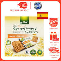 Bánh Snack Ăn Kiêng Gullon Không Đường Lúa Mạch Vị Cam 144G