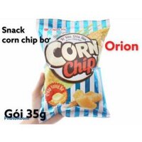 Bánh Snack Corn Chip Vị Bơ - Ăn Là Ghiền 5 Bịch