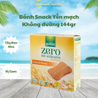 Bánh Snack GULLON Không Đường Yến Mạch Vị Cam 144g- Tây Ban Nha