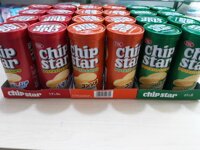 Bánh Snack Khoai Tây Chip Star 50g (cho bé 1 tuổi trở lên ) Xanh Lá  Rong Biển