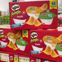BÁNH SNACK KHOAI TÂY PRINGLES MỸ THÙNG 48 HỘP