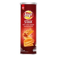 Bánh Snack Khoai Tây Vị Mực Cay Lay's Stax Lon 100g
