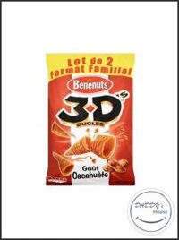 Bánh snack Lays 3D cacahuète (150g)