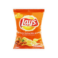 Bánh snack Lays vị sườn nướng BBQ Brazil 58g