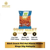 Bánh Snack Phô Mai Miaow Miaow Rings 30g Malaysia