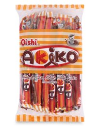 Bánh Snack Que Nhân Cà Phê Moka Akiko Oishi Gói 160G