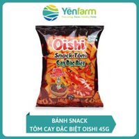 BÁNH SNACK TÔM CAY ĐẶC BIỆT OISHI 45G