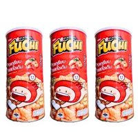 Bánh Snack tôm FUCHI – Thái Lan ( Lon 110 Gram)