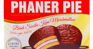Bánh sô cô la kem marshmallow Phaner Pie Phạm Nguyên hộp 336g