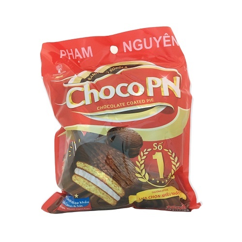 Bánh socola kem Choco PN hộp 216g (12 cái)