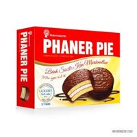 Bánh Socola Kem Marshmallow Phaner Pie Phạm Nguyên Hộp 12 Bánh