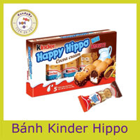 Bánh socola Kinder Happy Hippo Cacao hộp 103.5gr