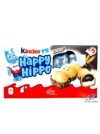 Bánh socola Kinder Happy Hippo Cacao Hà Mã hộp 103.5gr (5 bánh)