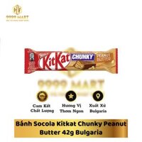 Bánh Socola Kitkat Chunky Peanut Butter 42g Bulgaria