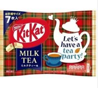 Bánh Socola KitKat Nhật Bản 81.2g - Vị trà sữa 7 thanh