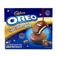 Bánh Socola Pie Cadbury Oreo Hộp 360G (12 Gói x 30G)