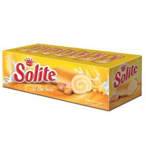 Bánh Solite cuộn kem bơ sữa 360g