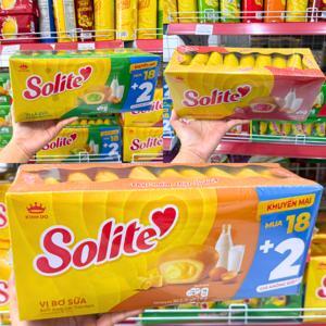 Bánh Solite cuộn kem bơ sữa 360g