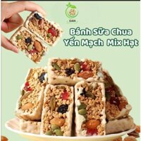Bánh Sữa Chua Yến Mạch Mix Hạt Không Đường Dinh Dưỡng, Bánh Yến Mạch Mix Hạt Thơm Ngon Ăn Kiêng Healthy