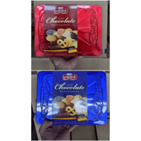 [BÁNH TẾT 2025]Bánh Quy Lambertz Luxury Chocolate Biscuit Hộp Thiếc Cao Cấp 840gram - 420gram