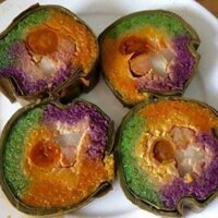 BÁNH TÉT TRÀ CUÔN NGŨ SẮC (ĐÒN/1,2KG)