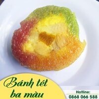 Bánh tét Trà Vinh 3 màu - Chính hiệu