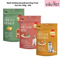 Bánh thưởng cho chó Smartheart Dog treat 100g - Bò Nướng