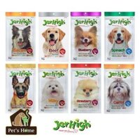 Bánh thưởng Jerhigh snack thanh que mềm nhiều hương vị cho chó Thái Lan 70g