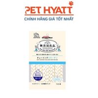 Bánh Thưởng Que Da Bò Xoắn Đôi DOGGYMAN Vị Sữa Cho Chó