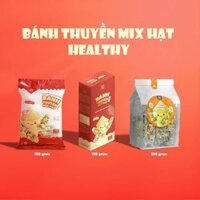 Bánh Thuyền Mix Hạt 100% Healthy DGfoods 250g ăn chay HVNCLC ăn vặt thanh dinh dưỡng ăn kiêng