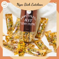 Bánh thuyền mix hạt dinh dưỡng hộp 400 gram Ngọc Bích Eatclean bánh ăn kiêng giảm cân 100 % hạt bánh ngũ cốc dinh dưỡng