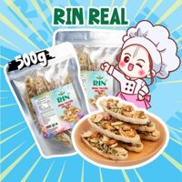 Bánh thuyền mix hạt dinh dưỡng RIN REAL, bánh hạt dinh dưỡng ăn kiêng giảm cân, bánh healthy tốt cho bà bầu