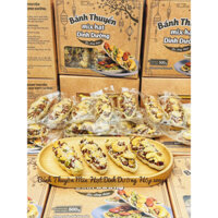 Bánh thuyền ngũ cốc mẫu hộp Tết 500g có xách sang