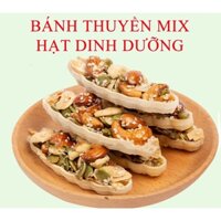 Bánh thuyền siêu hạt ăn kiêng, bánh thuyền mix hạt dinh dưỡng