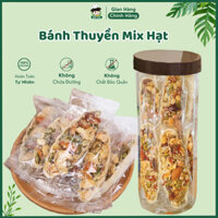 Bánh Thuyền Siêu Hạt Dinh Dưỡng Giảm Cân Ăn Kiêng Lành Mạnh, Bánh Thuyền Mix Hạt Ngũ Cốc Thơm Ngon