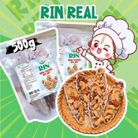 Bánh thuyền siêu hạt dinh dưỡng RIN REAL, bánh hạt dinh dưỡng ăn kiêng giảm cân eatclean, healthy tốt cho bà bầu