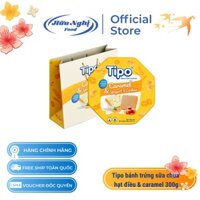 Bánh Tipo sữa chua rắc hạt điều & caramel 300g