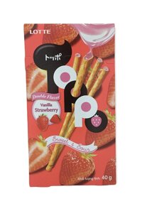 Bánh Toppo lotte dâu 40g