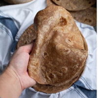 Bánh tortilla nguyên cám lúa mạch đen ( 500gr)