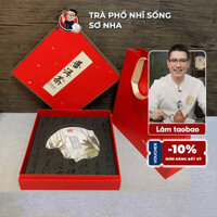 Bánh Trà Phổ Nhĩ Sống Sơ Nha Trà Vân Nam Trà Vũ Lâm Set Quà Biếu Tặng Có Hộp Cao Cấp Trà Đạo Lamtaobao
